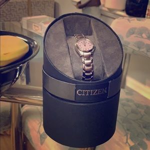 Baby pink Citizen watch